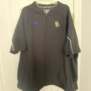 COPY - Under Armour 2XL Black Short Sleeve Pullover 1/2 Zip UD Delaware Coaches…